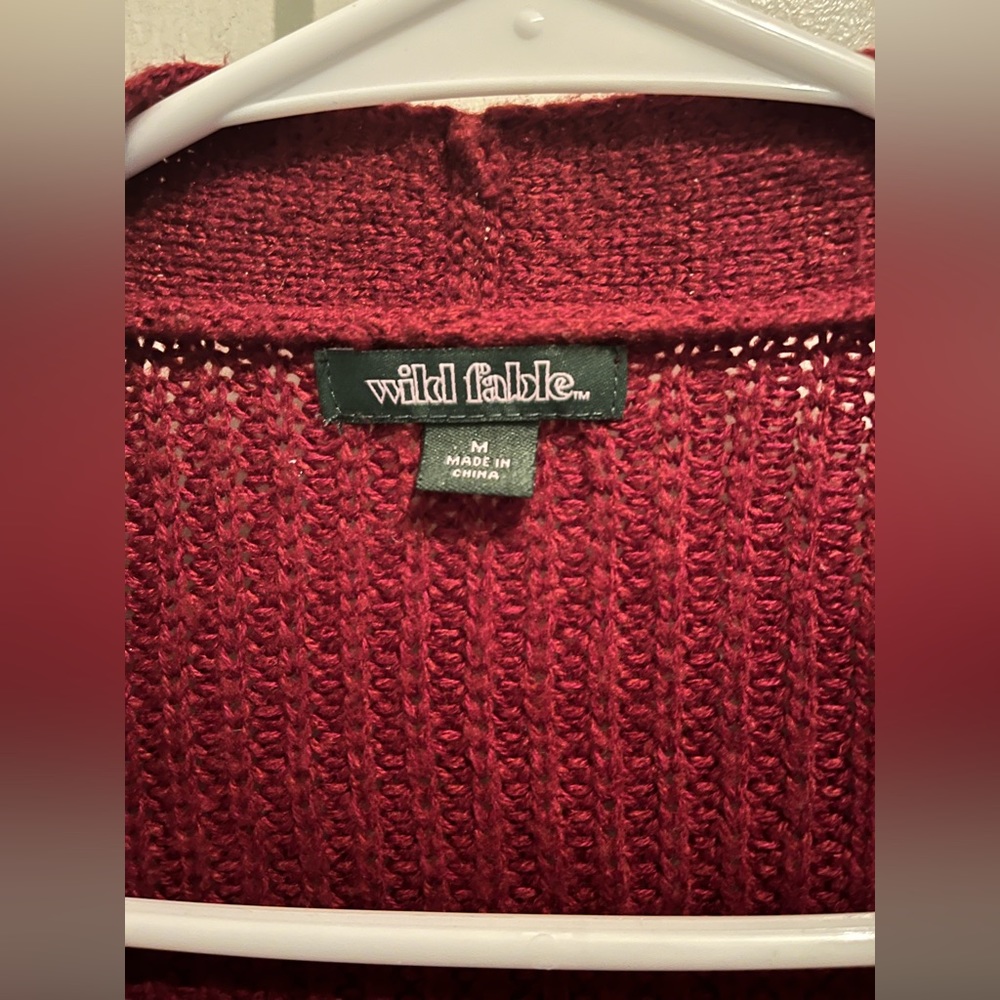 Wild Fable Red Cardigan - Picture 3 of 3